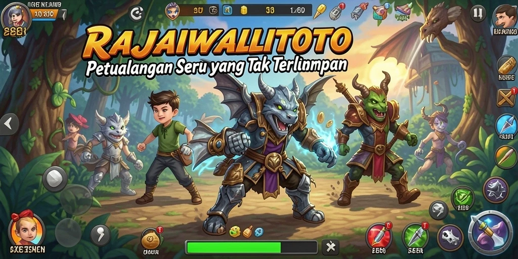 Tampilan gameplay menegangkan dalam RAJAWALITOTO yang mengasyikkan.