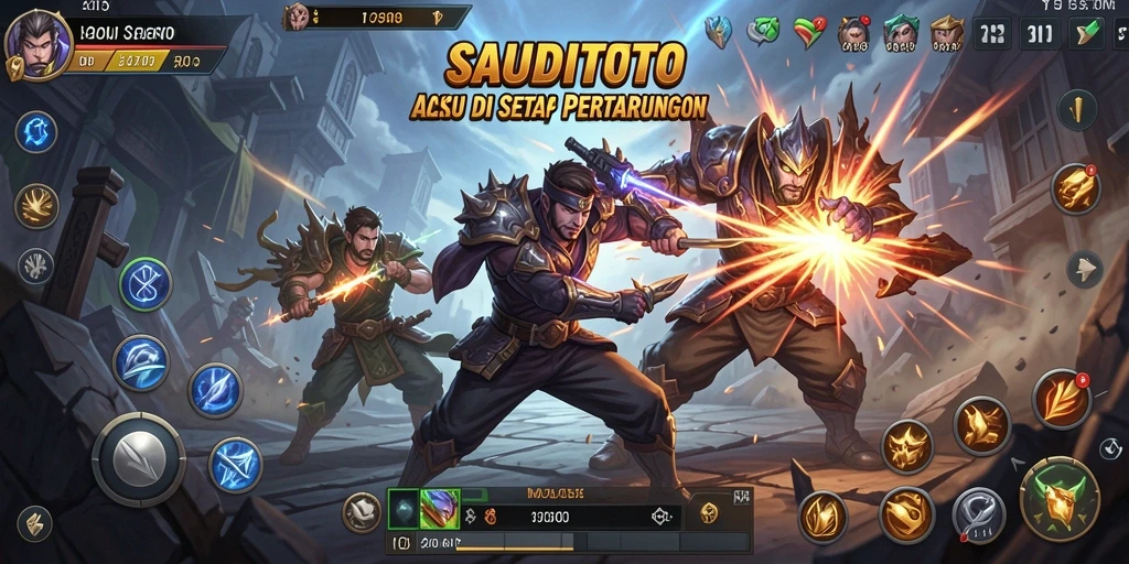 Gameplay seru dan menegangkan dari SAUDITOTO.