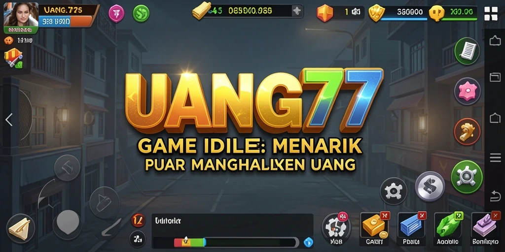 Tampilan gameplay UANG77 yang seru dan interaktif.